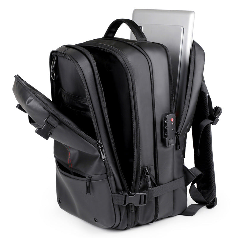 Vielseitiger Business-Rucksack mit Vakuumkompression | LuxeStyle