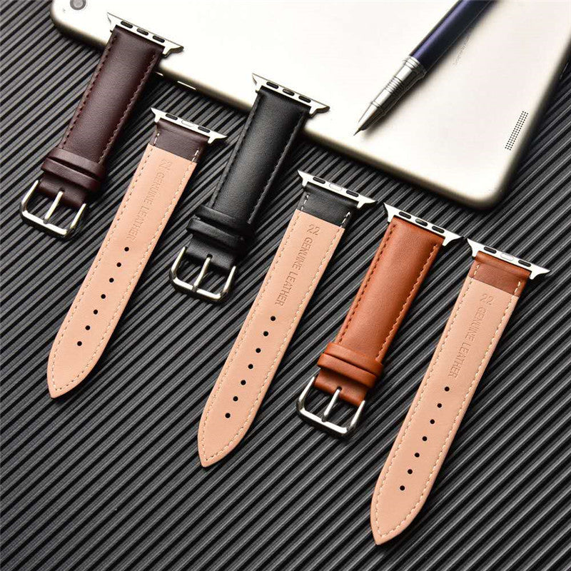 Zweifarbiges Kalbsleder-Armband für Uhren – Bild 3 | LuxeStyle