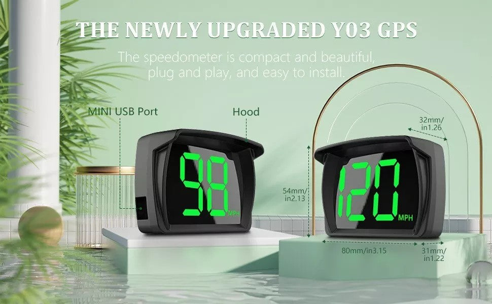 3-Zoll-Multifunktions-HUD-Display