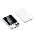 Magnetische Powerbank Weiss – Ansicht 2