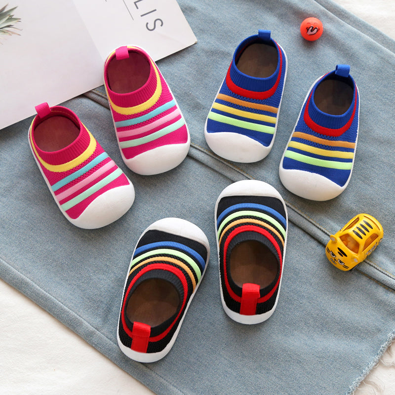Kinder Strick-Socken-Schuhe