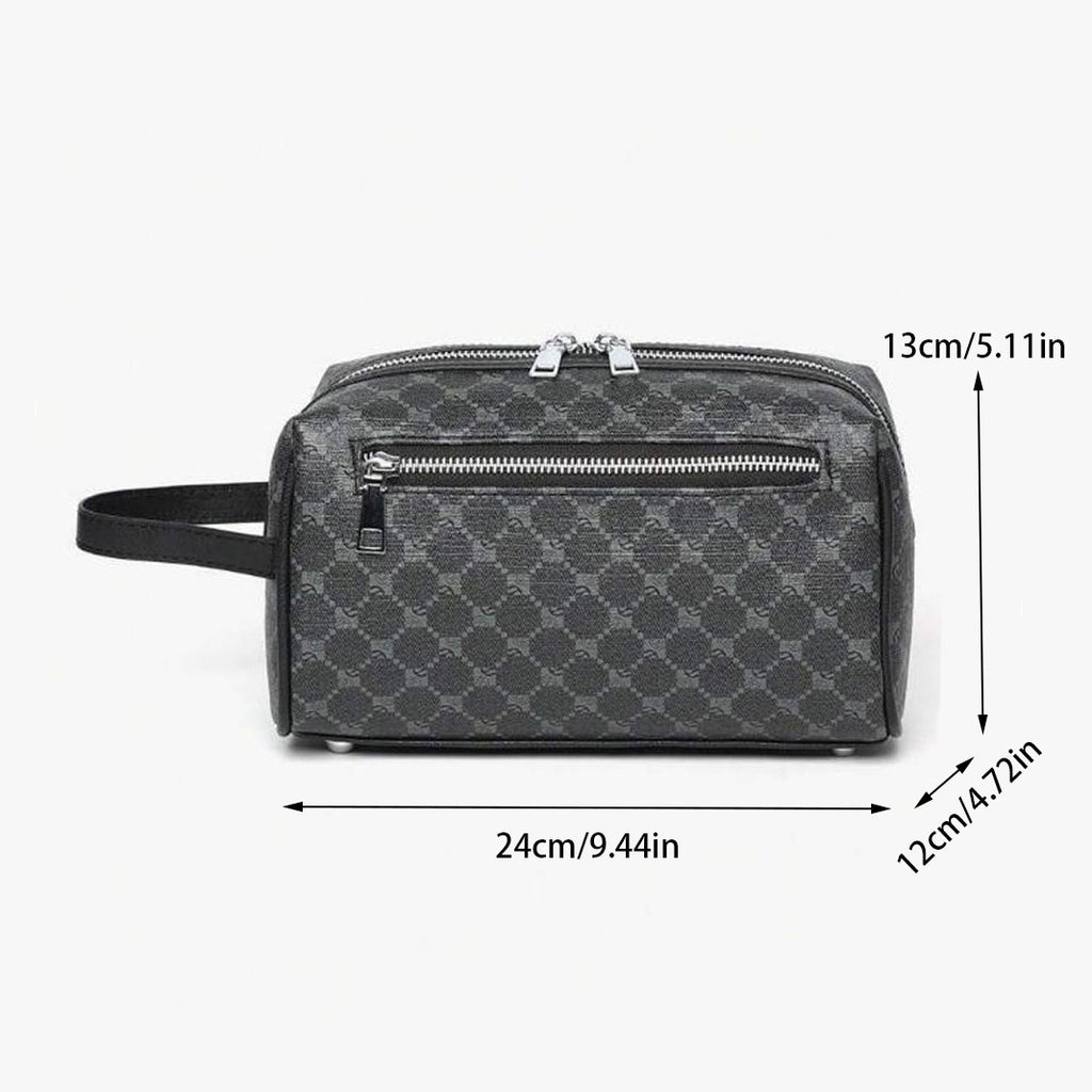 Schwarzer Rucksack grosse Kapazität aus PU – Bild 3 | LuxeStyle