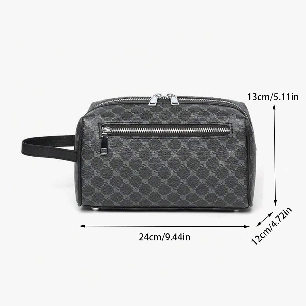 Schwarzer Rucksack grosse Kapazität aus PU – Bild 3 | LuxeStyle