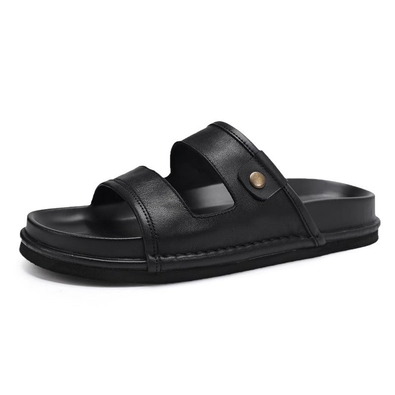 Herren Freizeit-Sandalen aus Leder