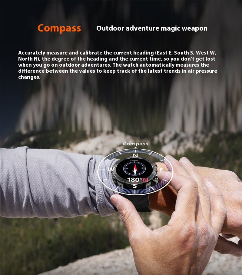 Sportuhr mit Wetterprognose & Timer – Bild 4 | LuxeStyle