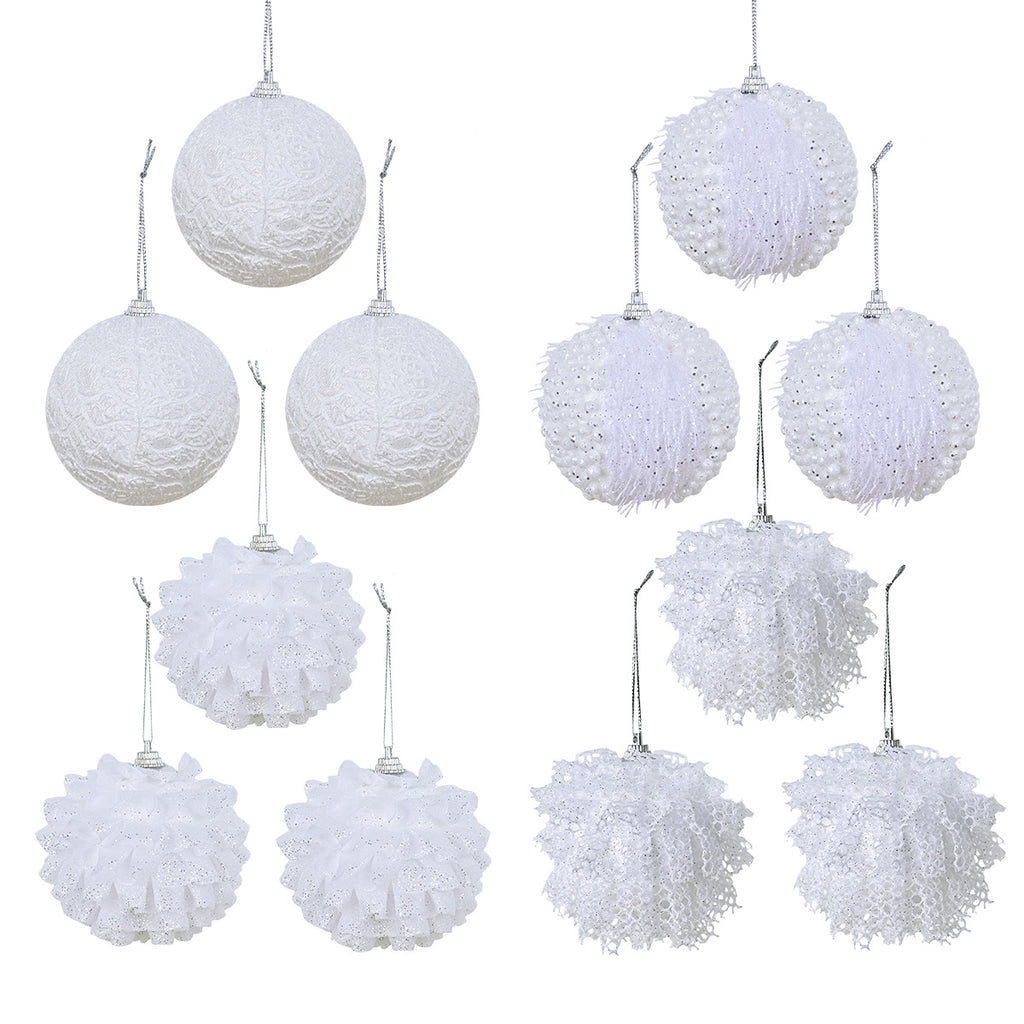 Glitzernder Weihnachtsball aus Schaumstoff – Bild 6 | LuxeStyle