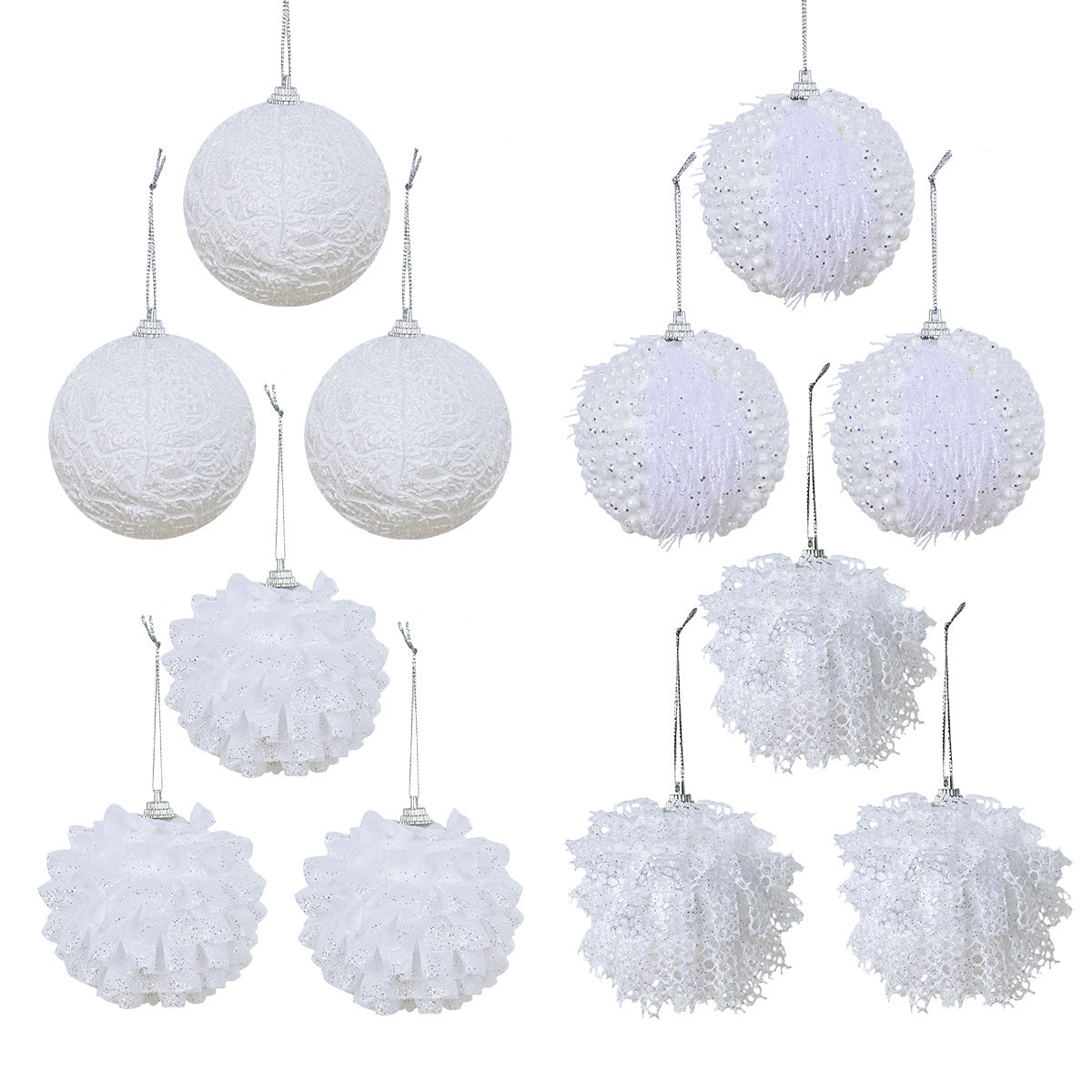 Glitzernder Weihnachtsball aus Schaumstoff – Bild 6 | LuxeStyle