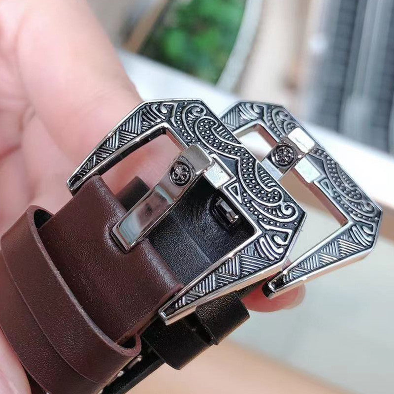 Automatische, leuchtende Herrenuhr aus Edelstahl – Bild 7 | LuxeStyle