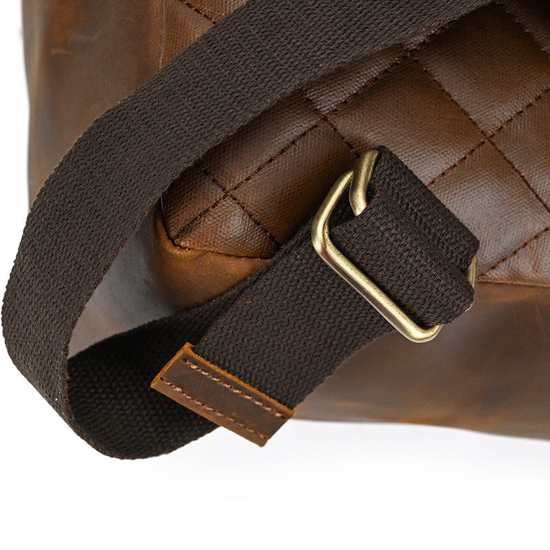 Retro-Lederrucksack für Herren – Bild 6 | LuxeStyle