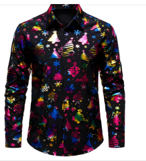 Herren Langarmhemd "Beach Floral" – Bild 11 | LuxeStyle