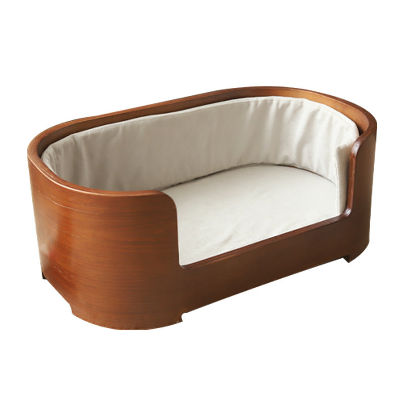 Katzenbett aus Holz für kleine Hunde