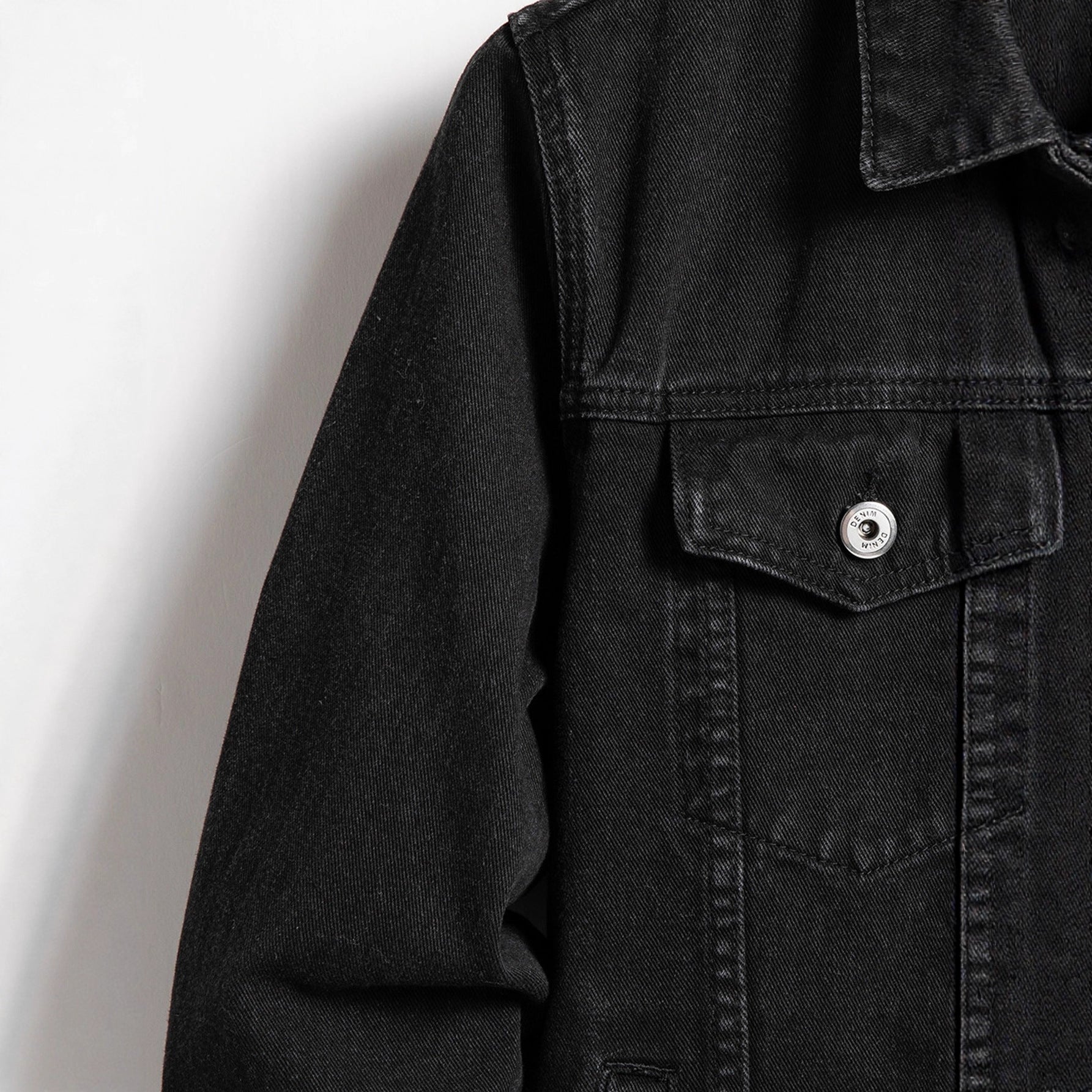 Denim-Jacke für Herren (Frühling/Herbst)