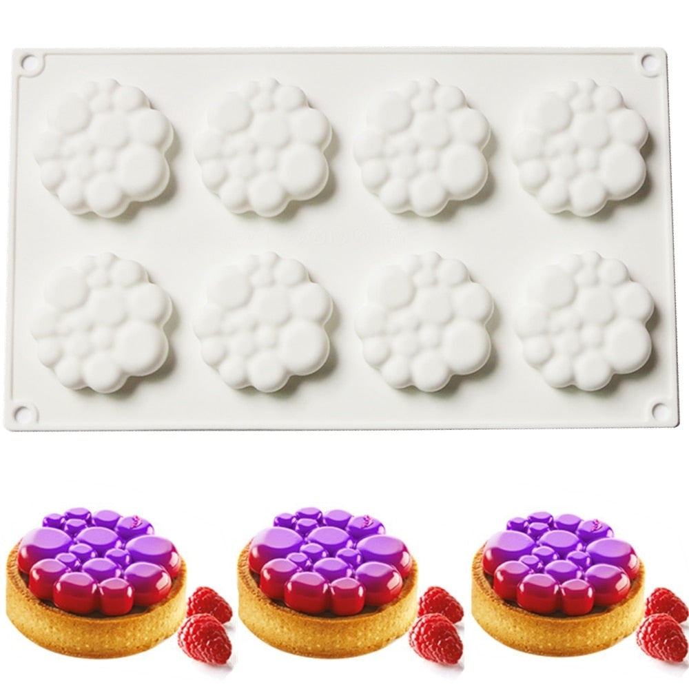 Runde Silikonform für Kuchen und Mousse – Bild 2 | LuxeStyle