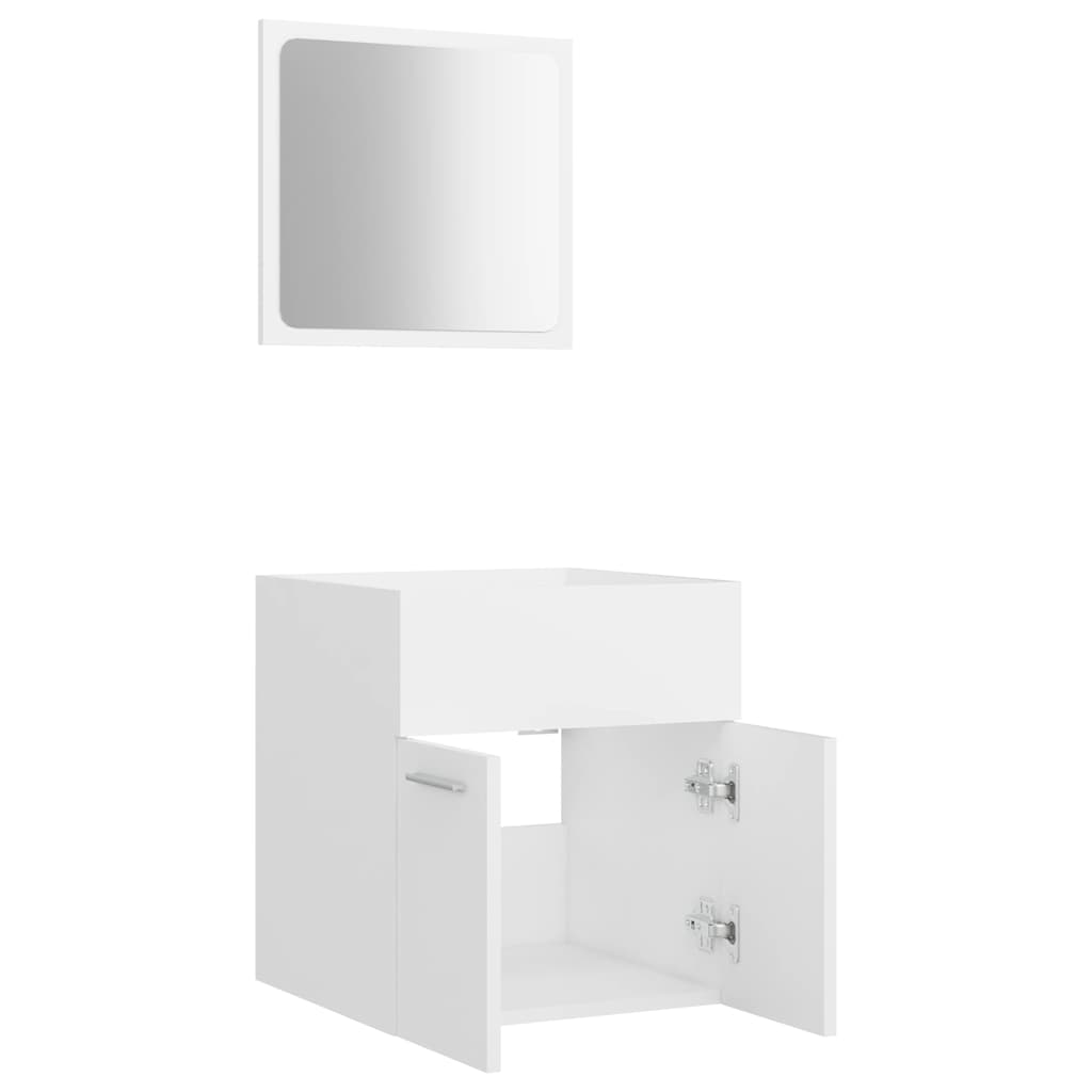 2-teiliges Badmöbel-Set, Artisan Eiche