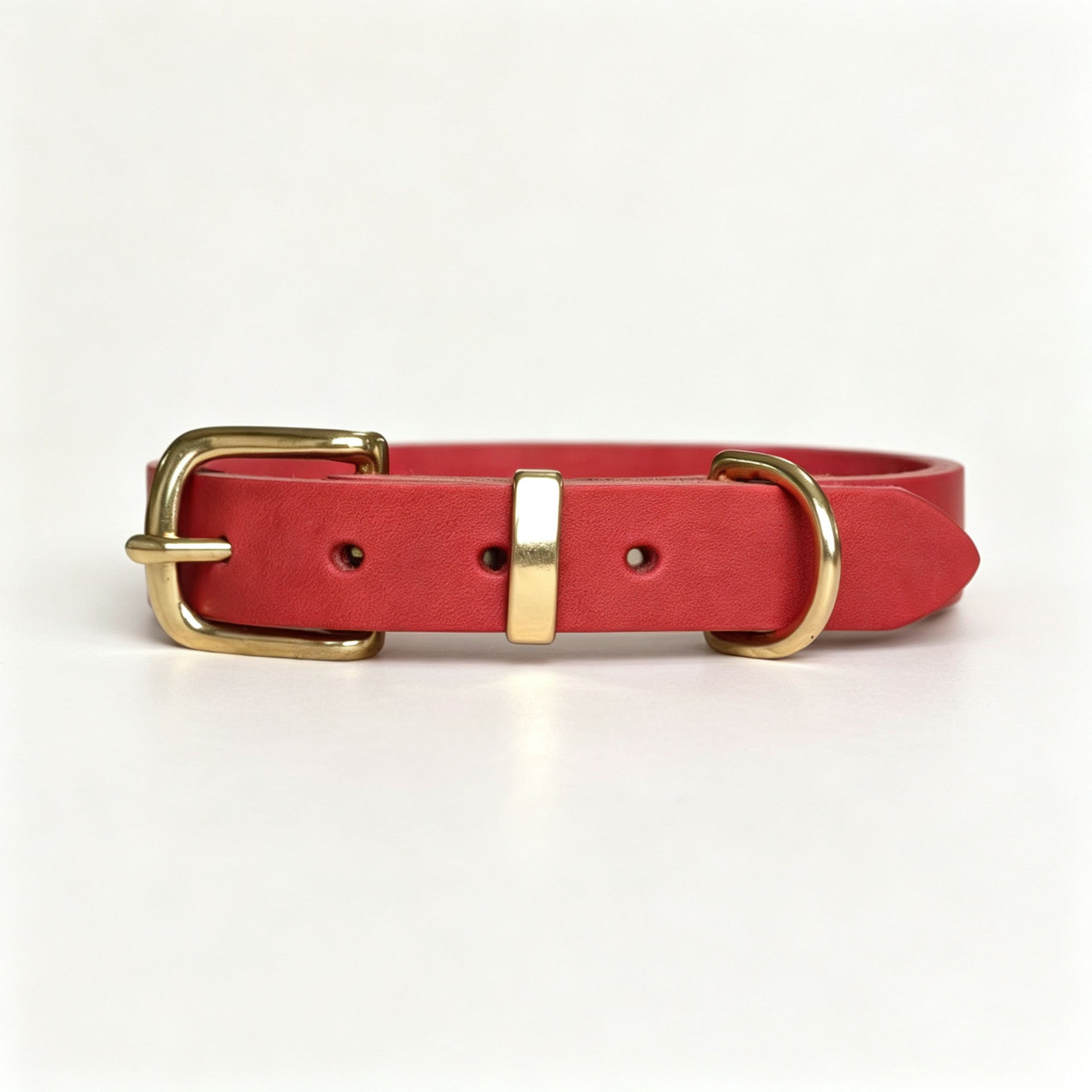 Vintage-Halsband für Haustiere mit Messing