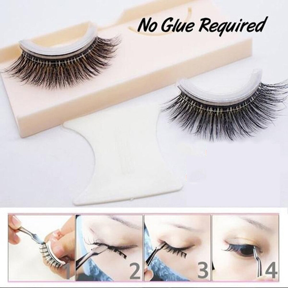 Wimpern ohne Kleber
