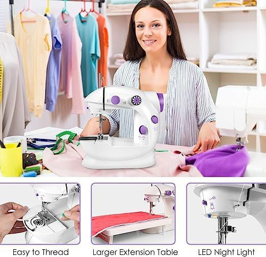Portabel Mini-Elektrosewingmaschine Multifunktional