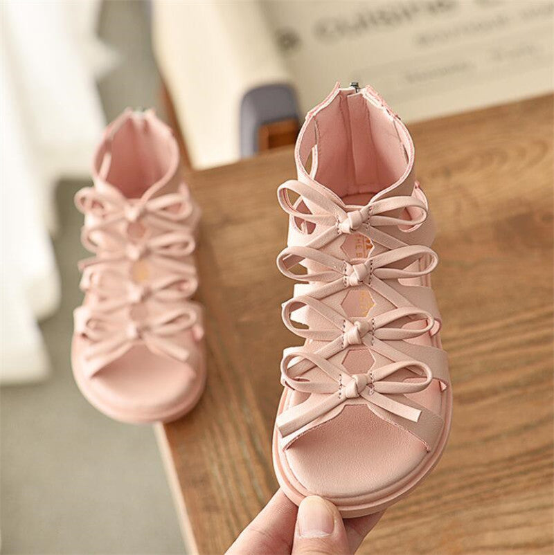Mädchen Prinzessinnen Sandalen aus weichem Leder – Bild 6 | LuxeStyle