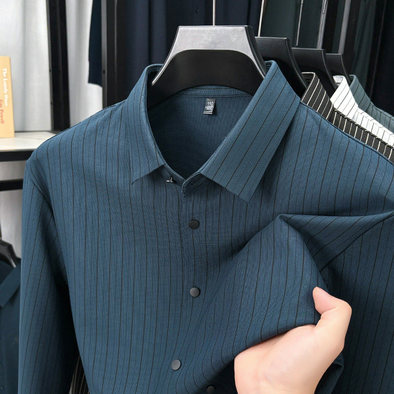 Gestreiftes Hemd für Herren | LuxeStyle