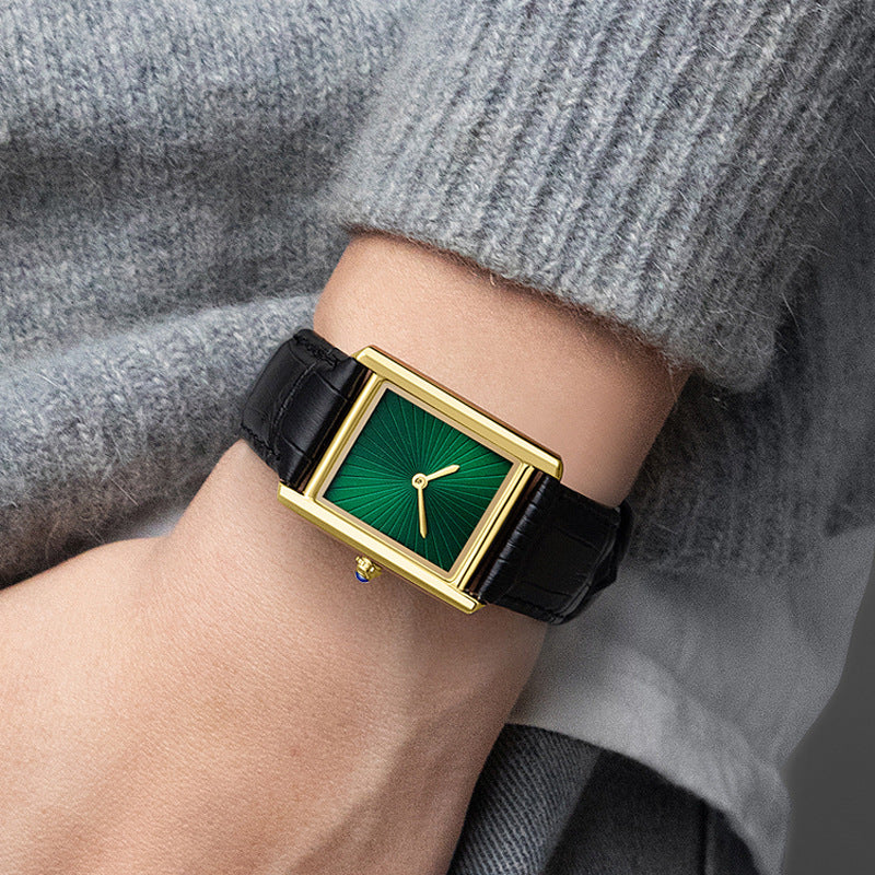 Herrenuhr «Carré» – Minimalist Square