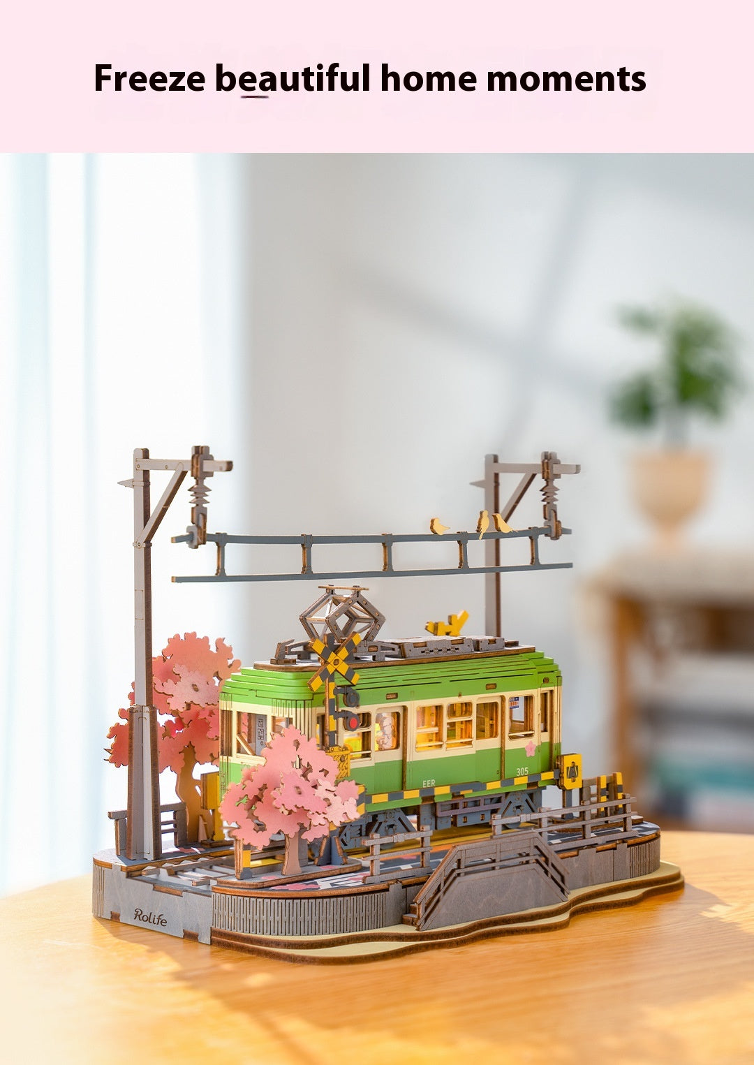 DIY Miniaturhaus "Kirschblütentour" | LuxeStyle