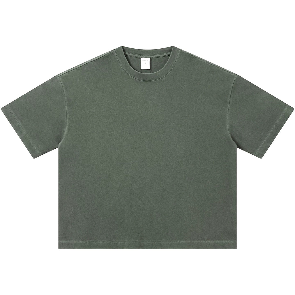 Retro-Waschung Unisex-Kurzarmshirt