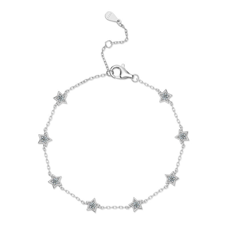 Silberarmband mit Lab-Grown Diamant