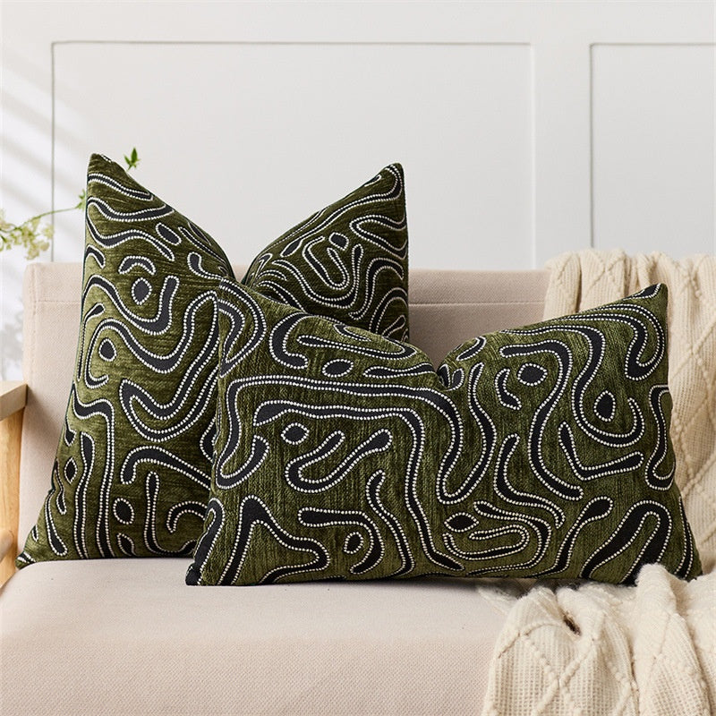 Luxus Sofa Kissen Labyrinth