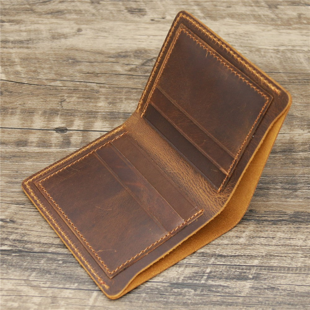 Herren Portemonnaie aus Crazy Horse Leder