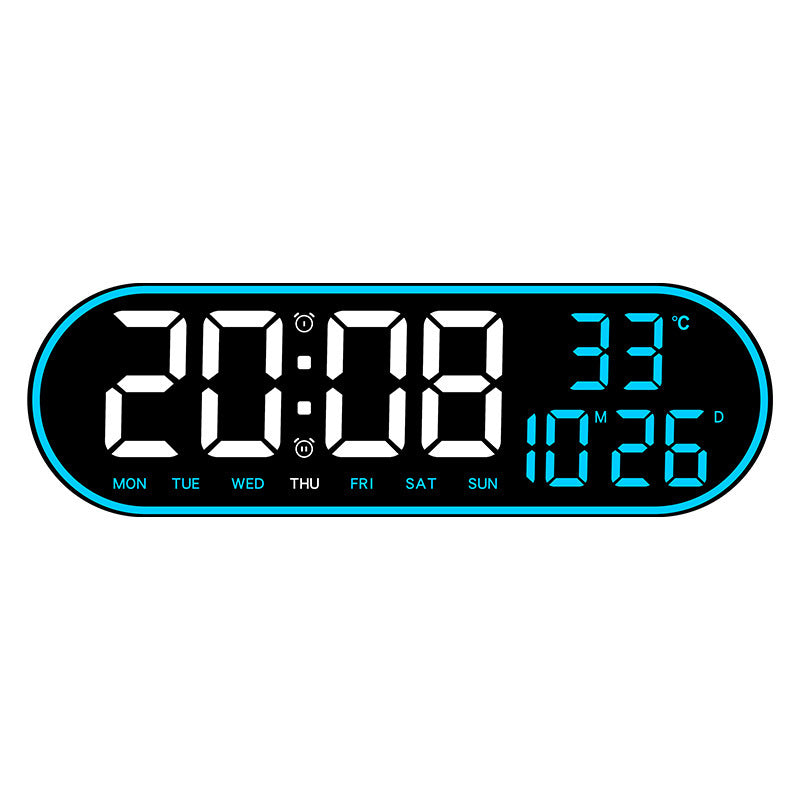 Multifunktionale digitale Wanduhr