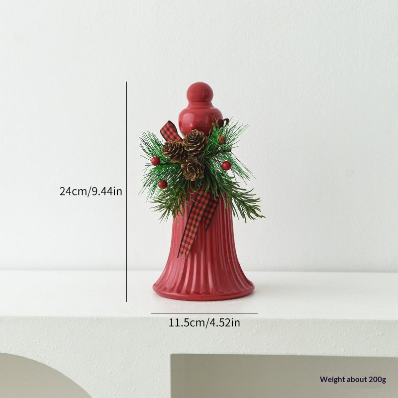 Goldene und rote Metallkugeln für Weihnachtsdeko – Bild 2 | LuxeStyle