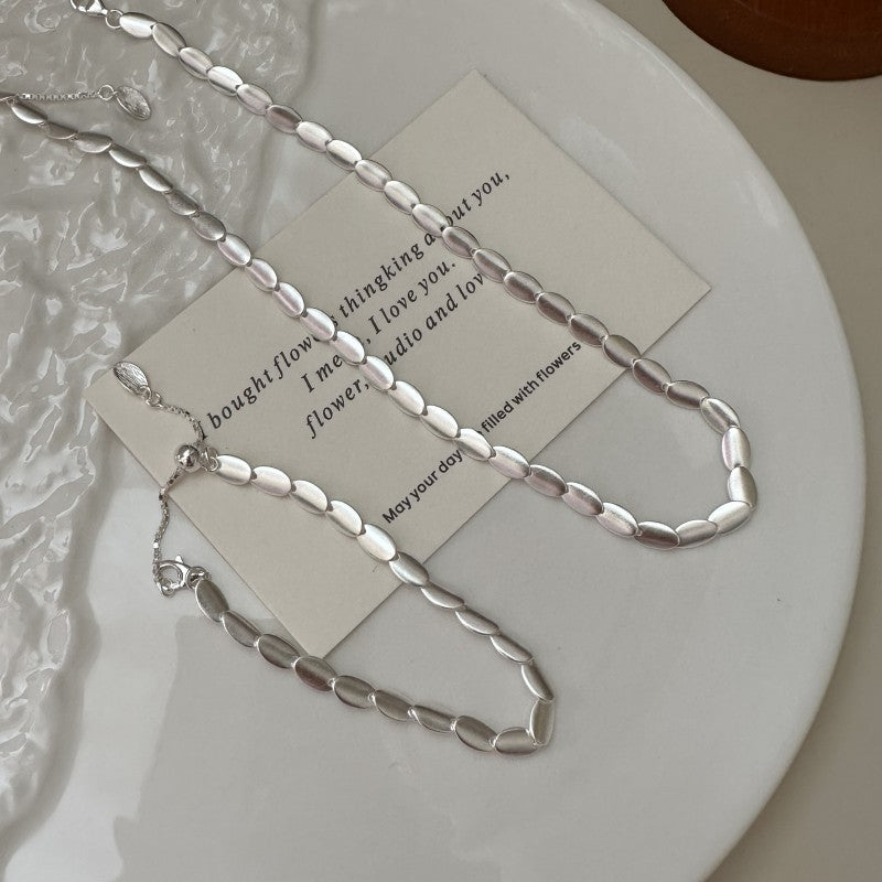 Mattes Retro-Armband aus 925er Silber – Bild 6 | LuxeStyle