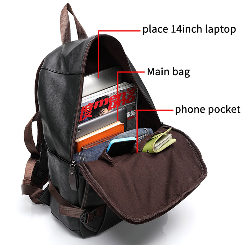 Multifunktionaler Rucksack für Laptops – Bild 3 | LuxeStyle