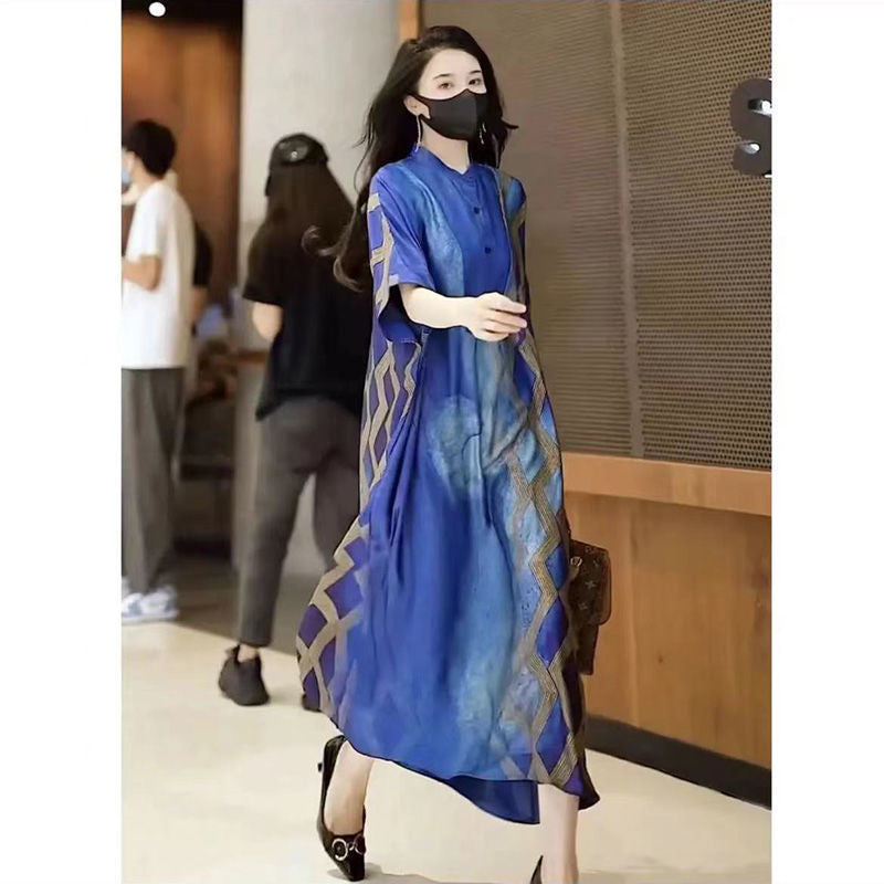 Elegantes Freizeitkleid mit Puffärmeln