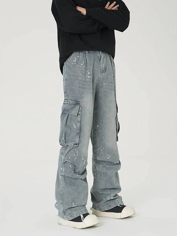 Weite Denim Work Pants für Herren