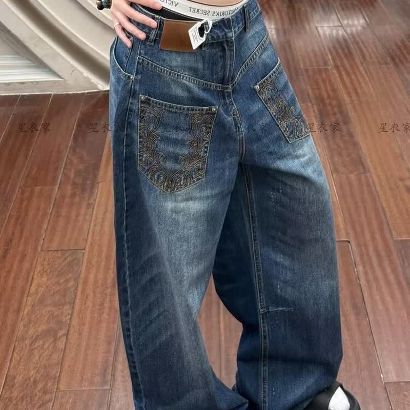 Retro-Hose straight-leg