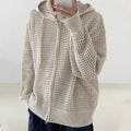 Kapuzen-Strickpullover für Herren