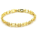 Zirkon Herzblumen Armband | LuxeStyle