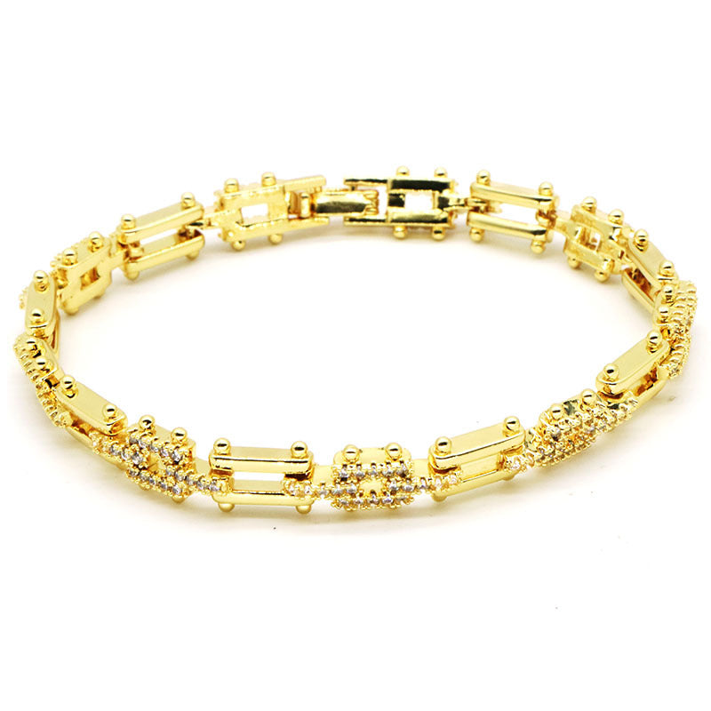 Zirkon Herzblumen Armband | LuxeStyle