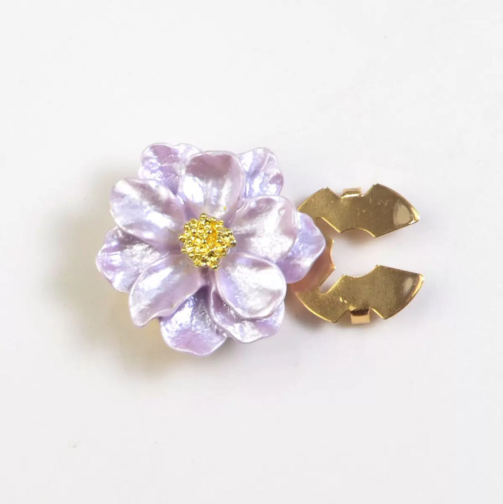 Florale Magnetbrosche