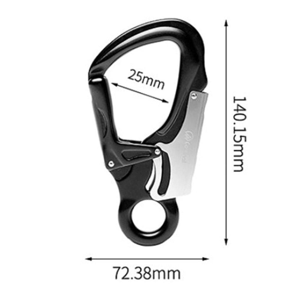 Sicherheitskarabinerhaken aus Aviation Aluminium
