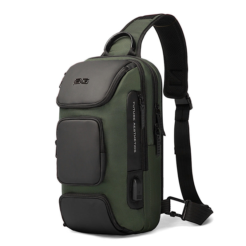 Rucksack Herren Alltagsrucksack Schwarz – Bild 5 | LuxeStyle