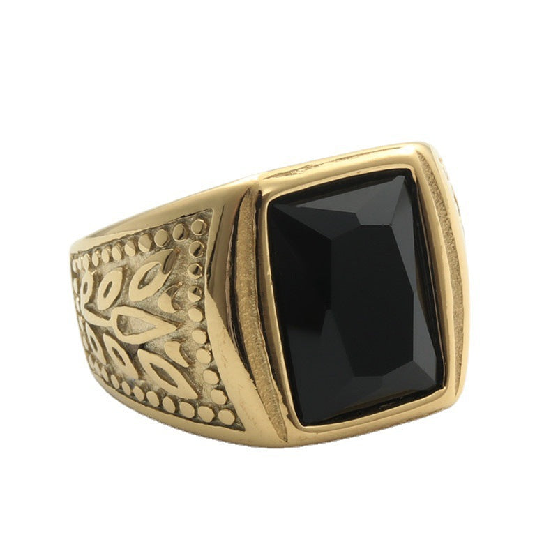 Vintage-Ring mit mehrfarbigen Edelsteinen – Bild 6 | LuxeStyle