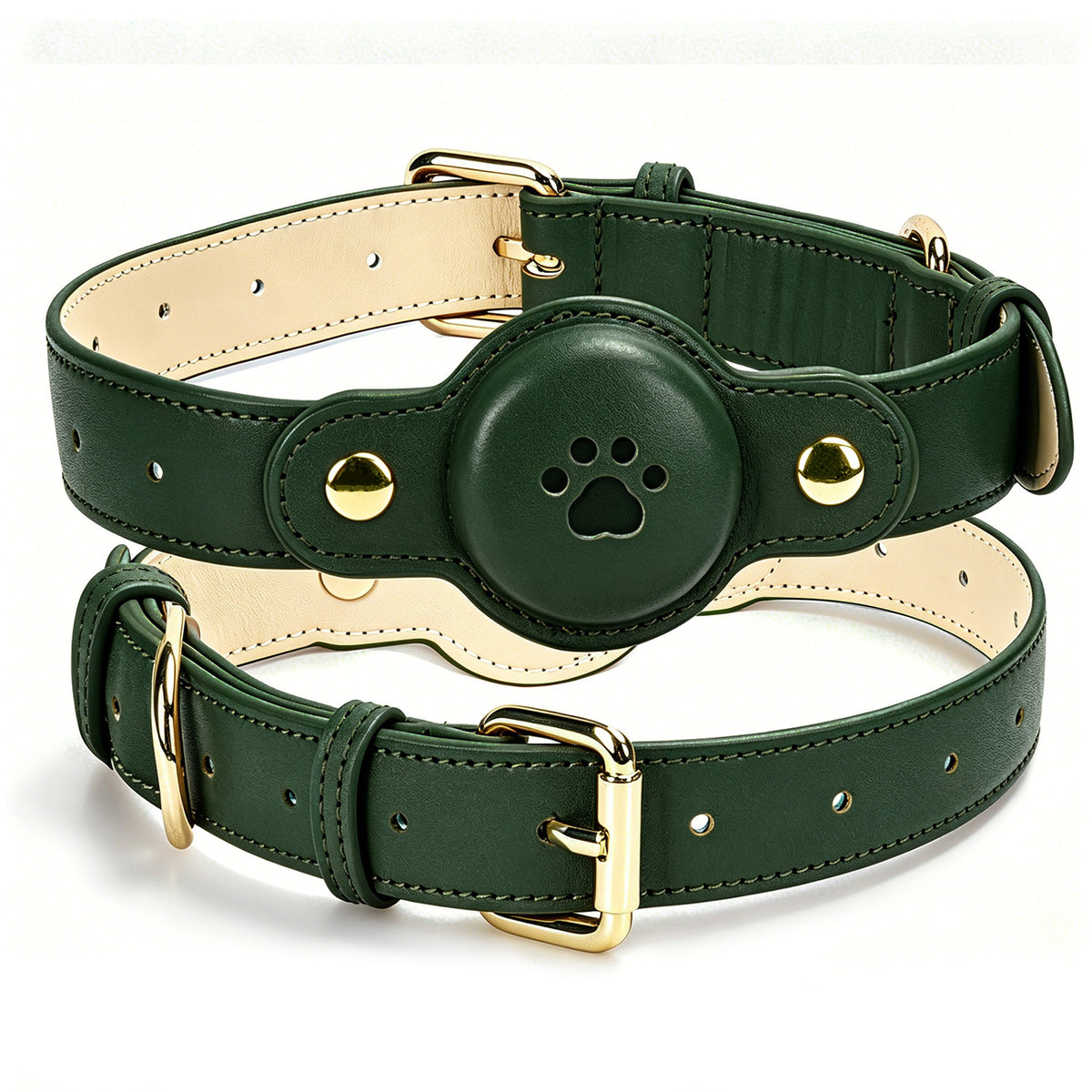 GPS-Halsband für Haustiere aus PU-Leder – Bild 2 | LuxeStyle