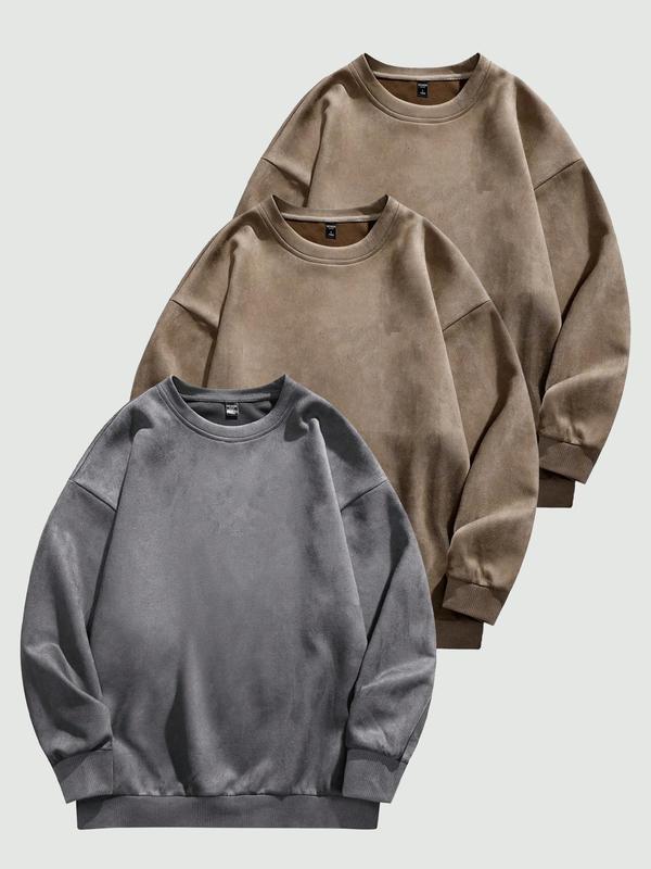 Suede-Sweatshirt für Herren