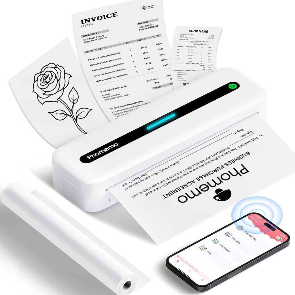 M835 Thermodrucker A4, tragbar, Bluetooth