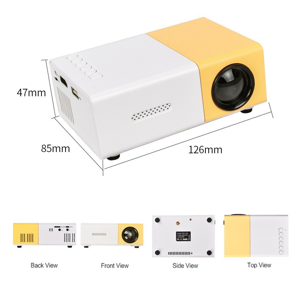 Mini HD Heimprojektor YG300