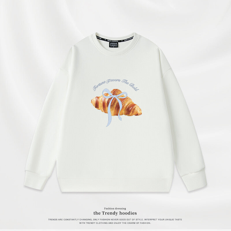 Croissant-Horn Hoodie für Damen