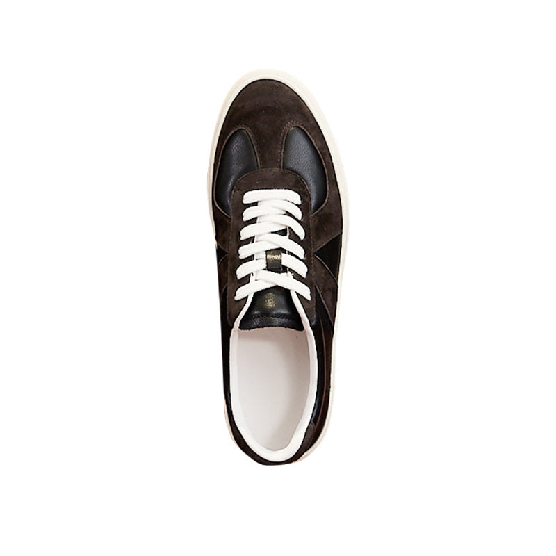 Retro Skateboard-Schuh aus Rindsleder