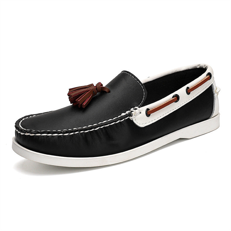 Plus Size Segelschuhe Herren Leder – Bild 2 | LuxeStyle